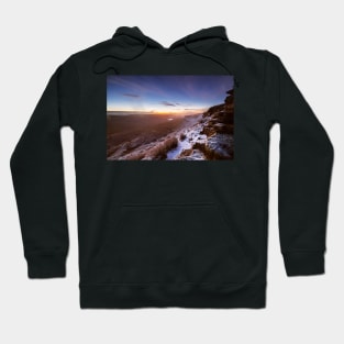 Upper Neuadd Reservoir from Bwlch Duwynt, Brecon Beacons National Park, Wales Hoodie